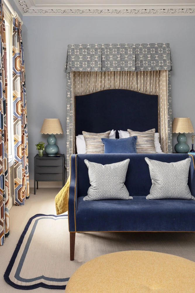 Woodhall House bedroom view