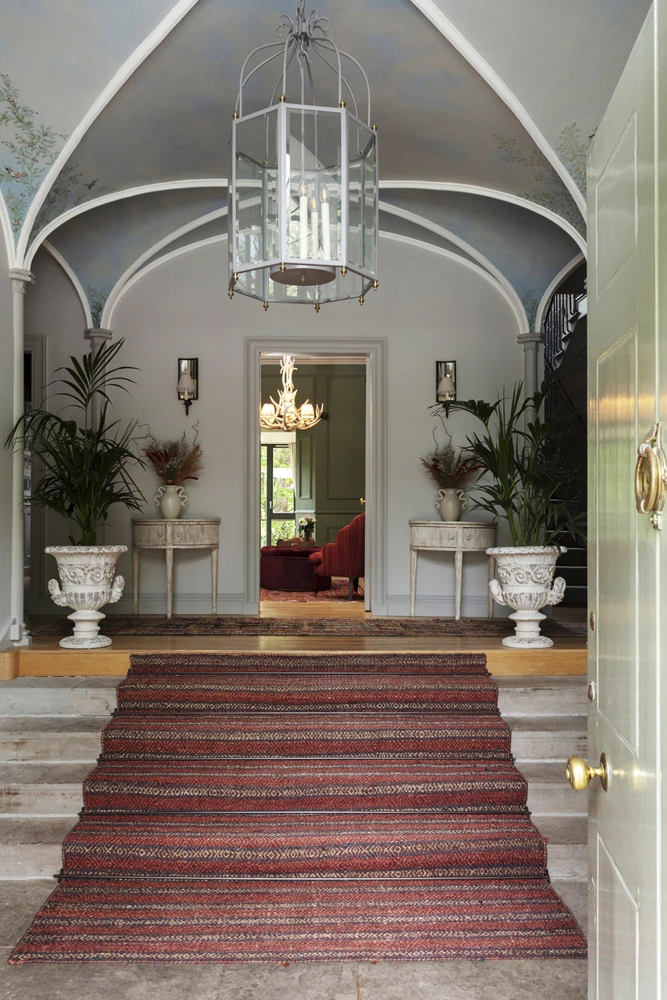 Woodhall House stairs view