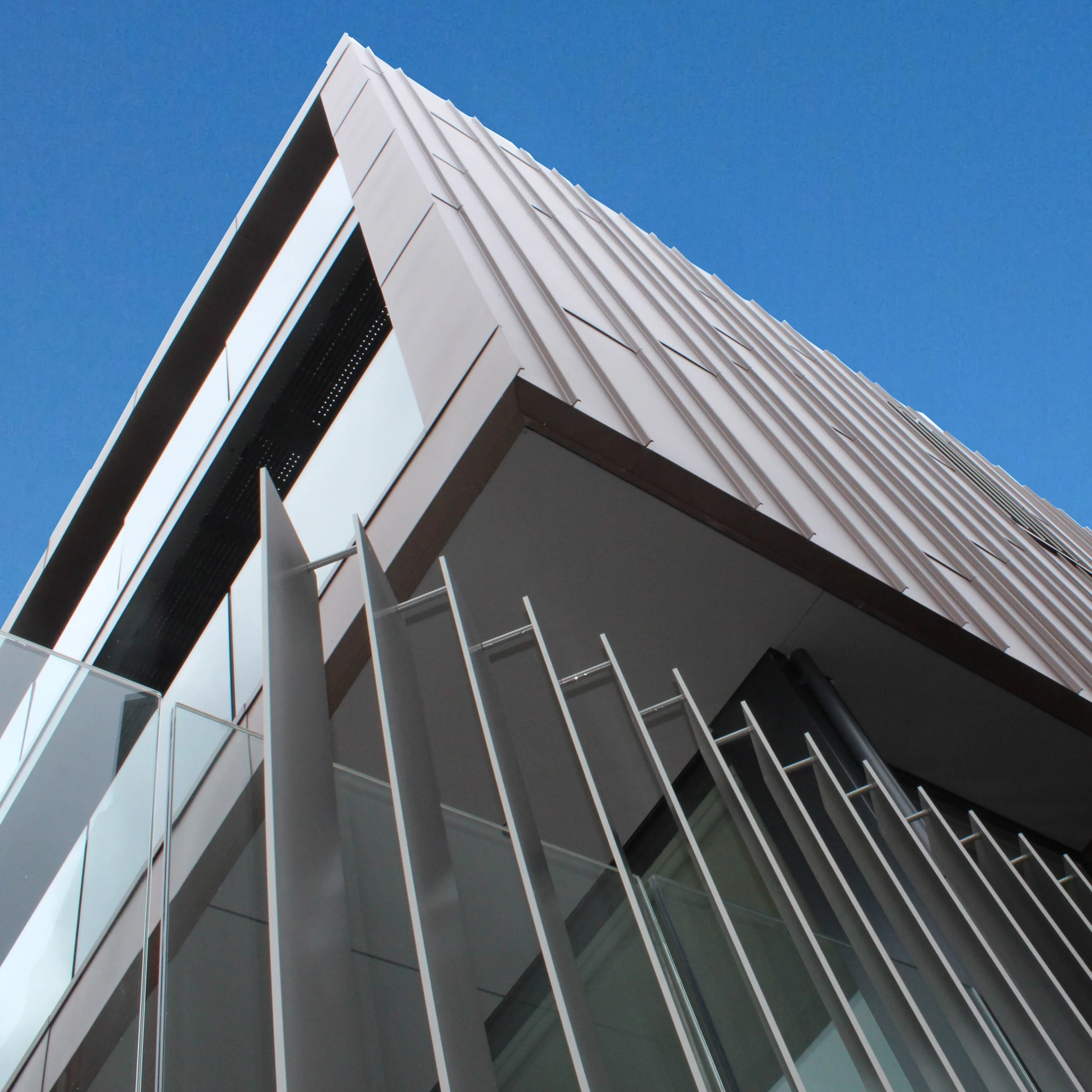 Newfield House External detail railings